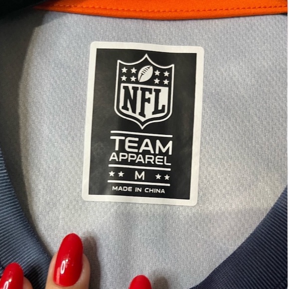 NWT Broncos Men's NFL Official Team Apparel T-Shirt Size Medium Blue/Orange  🏈 - Picture 3 of 6